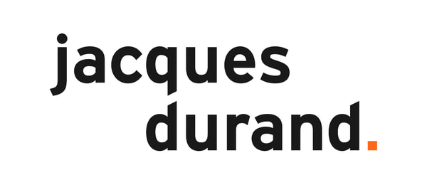 Logo Jacques Durand - créateur français de lunettes d'auteur disponible chez L'Indice Opticien à Tours