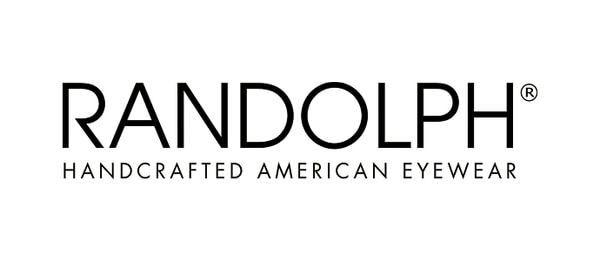 Logo Randolph - aviateurs américains assemblés à la main équipant l'US Air Force disponibles chez L'Indice Opticien à Tours