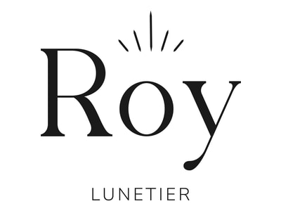Logo Roy Lunetier - lunettes artisanales françaises du Jura disponibles chez L'Indice Opticien à Tours