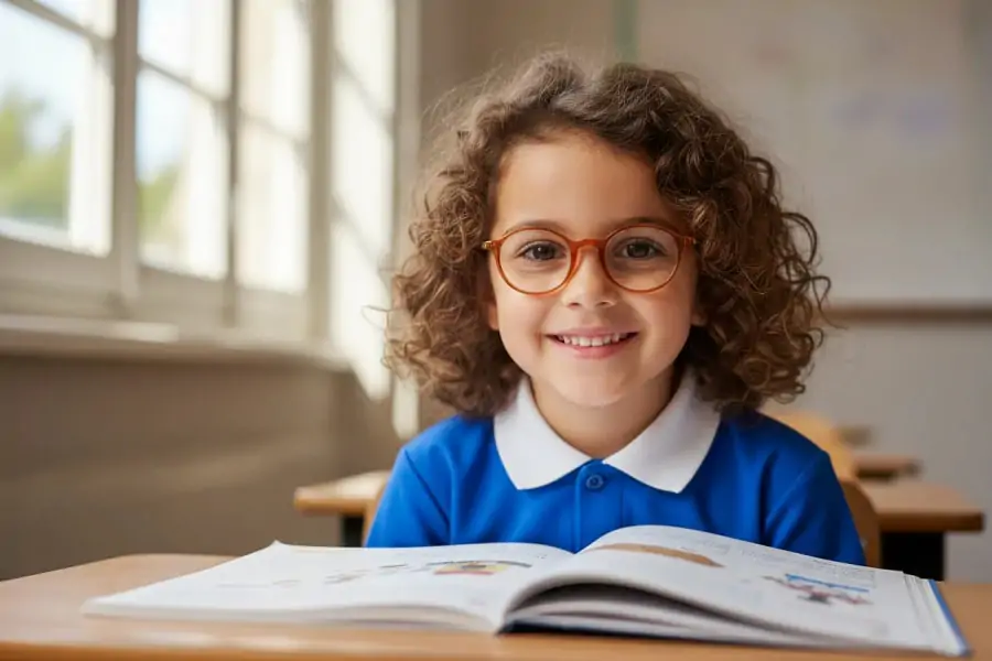 Verres SMYLE Optiswiss freination myopie enfants